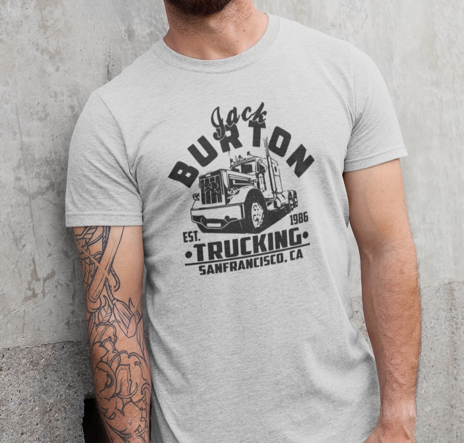 Jack Burton T-Shirt, Big Trouble In Little China Shirt, Hauling Ass Shirt gallery