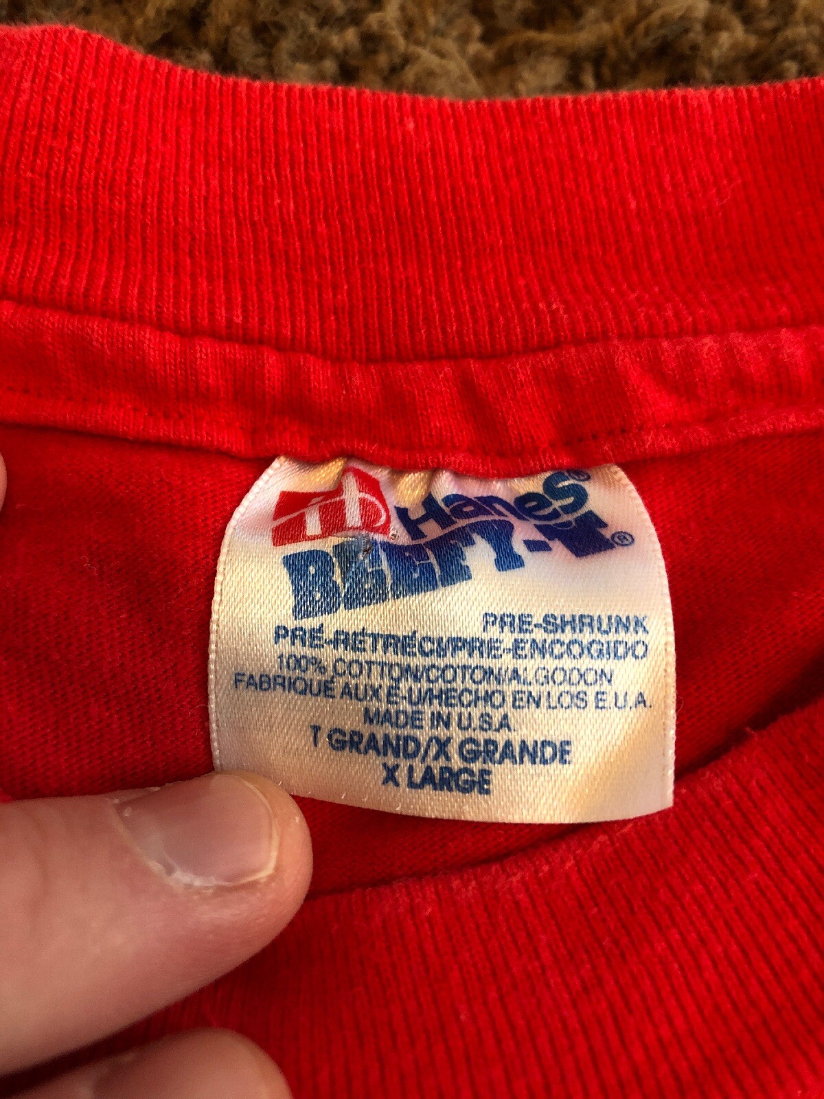 Vintage 90s Partners For A Healthy America T Shirt The Ohio State Hanes USA XL gallery