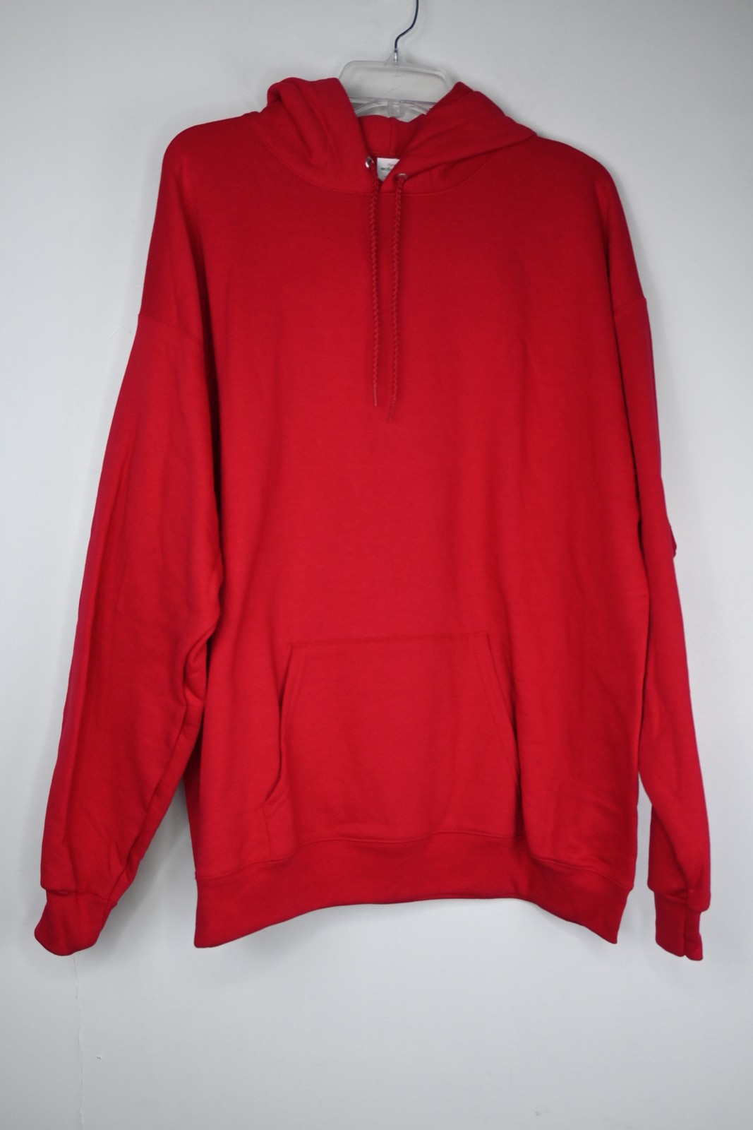 Men’s Hanes EcoSmart Pullover Hoodie Red XL