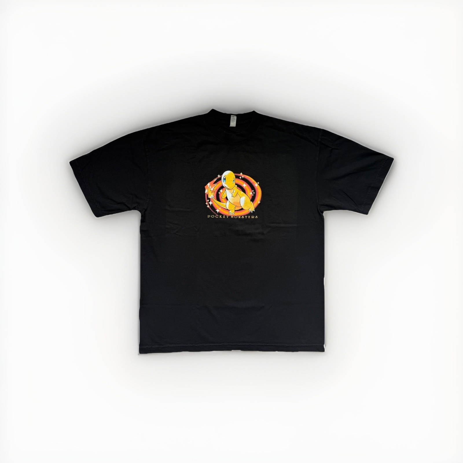 Pokemon Pocket Monsters GBA Shiny Charmander Red FireRed Uniqlo Shirt Size M gallery
