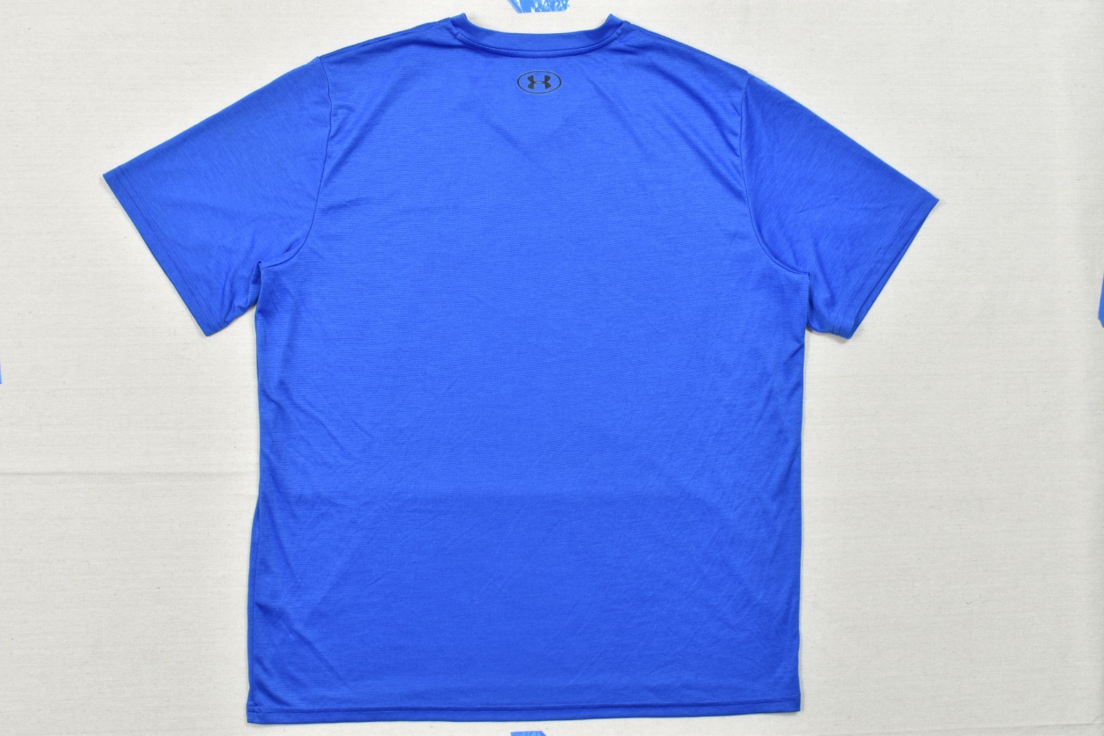 Under Armour HeatGear Men's XXL Blue Short Sleeve V-Neck Loose Fit Workout Tee gallery