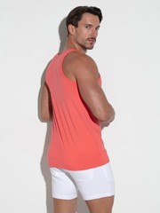 CODE22 Comfort Stretch Vest, Breathable Modal, Sleeveless, Round Neck, Racerback