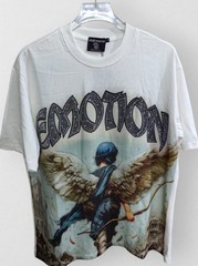 NEW 2026 Mixed Emotion White “Arch Angel” Rhinestone Men’s Tee