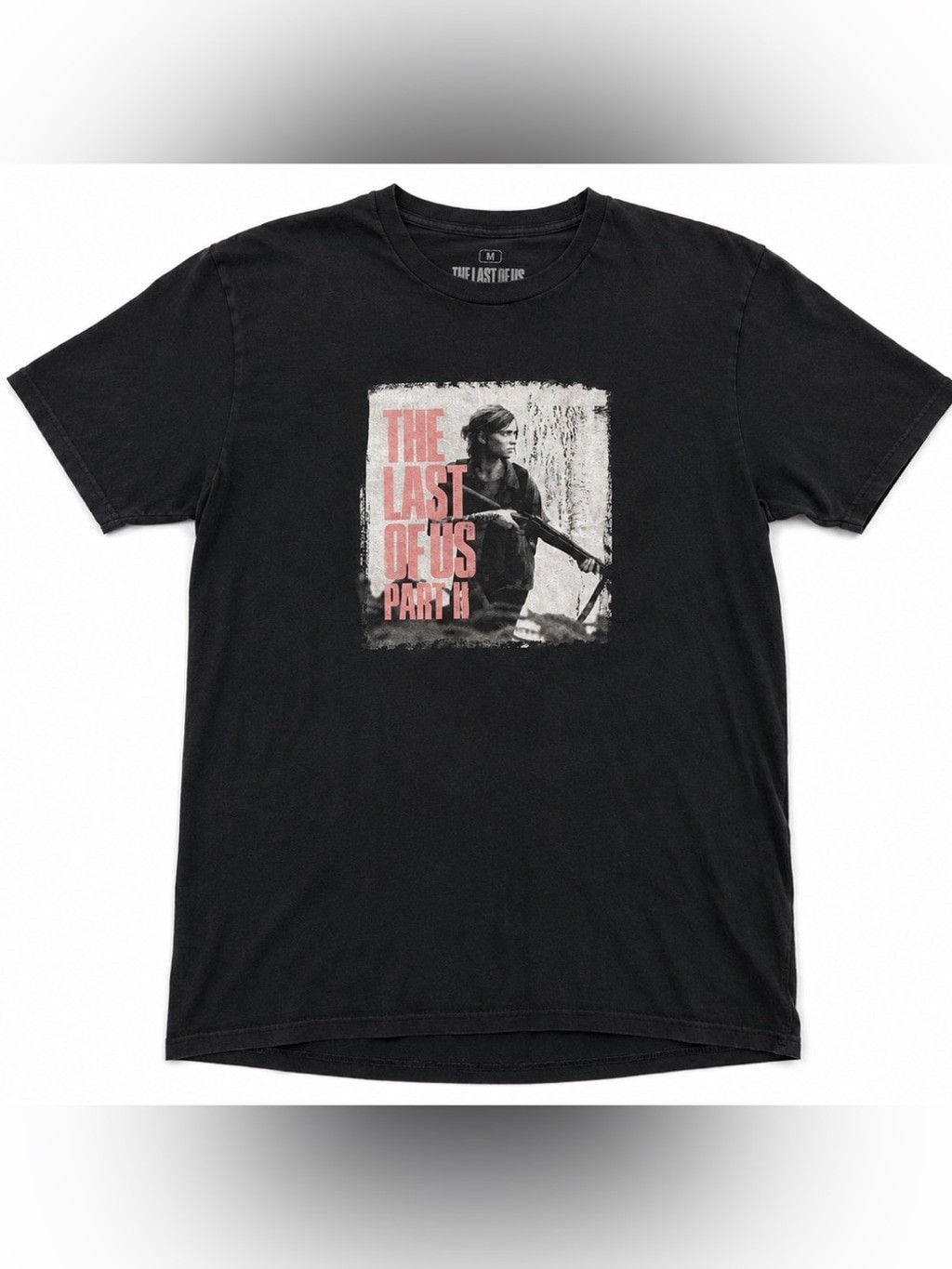 The Last of Us Part II Ellie Graphic Tee Black Medium Naughty Dog Game gallery