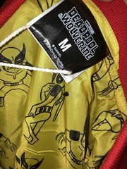 Deadpool and Wolverine Movie Jersey Jacket NEW WITH TAGS NWT Size Medium M DMI