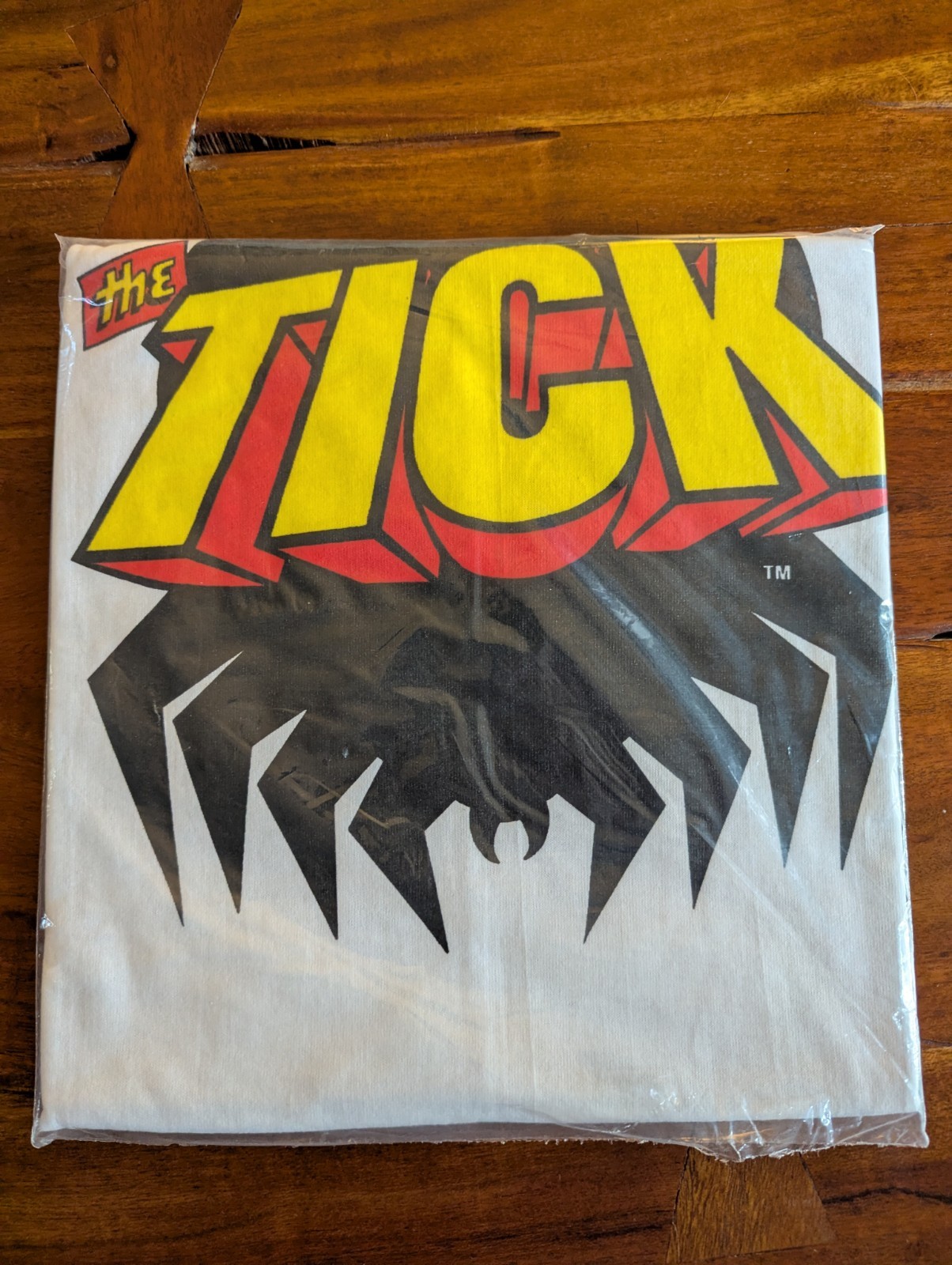 THE TICK LOGO NEW ENGLAND COMIC PRESS XL SIZE VINTAGE T-SHIRT FACTORY SEALED gallery