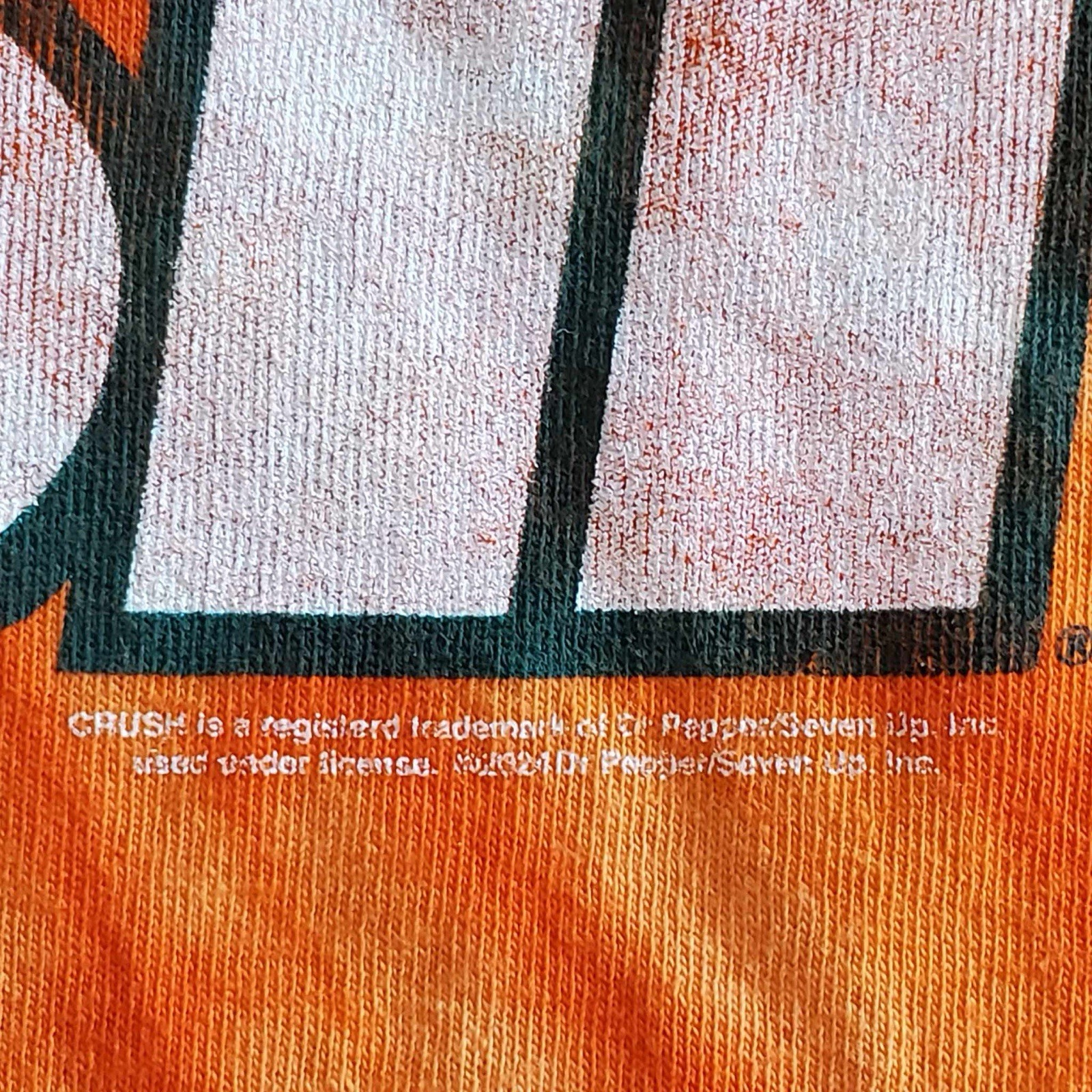 Sunkist T Shirt Tie Dye AOP Adult Large L gallery