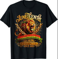 Juneteenth Breaking Every Chain Since 1865 Black Freedom Men T-Shirt