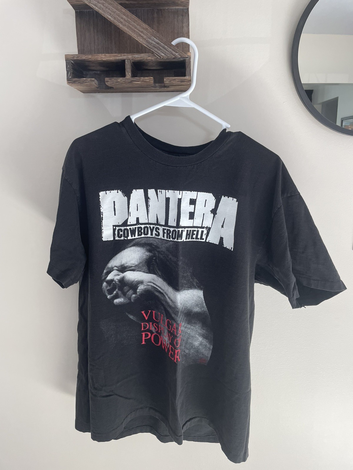 Vintage Original Pantera Vulgar Display Of Power Album Tee Shirt- XL