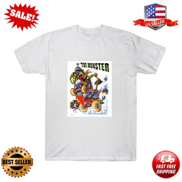 Rat Fink T-Shirt Vintage Movie Funny Cartoon Birthday Logo T-Shirt