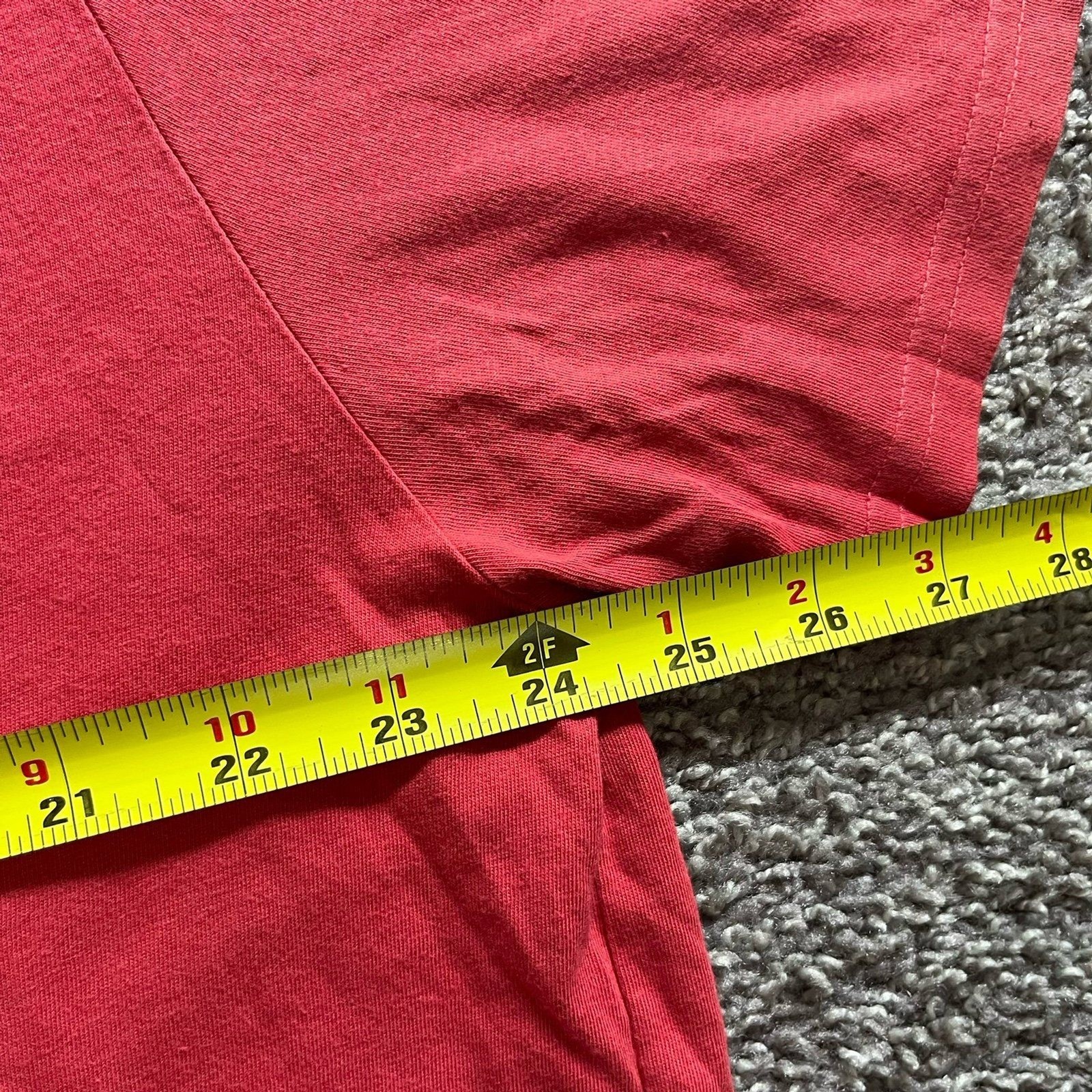 Vintage 90s Polo Ralph Lauren Flag Marine Crest T Shirt Red Size XL gallery