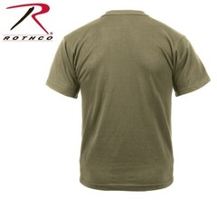 Rothco Solid Color 100% Cotton T-Shirt – AR 670-1 Coyote Brown