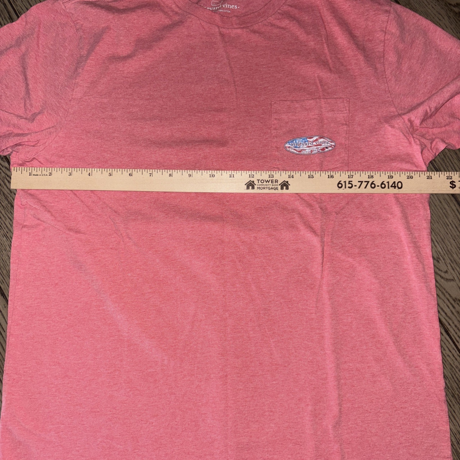 🐳Vineyard Vines Men's Whale Graphic Pocket T-Shirts Size Medium🐳 gallery