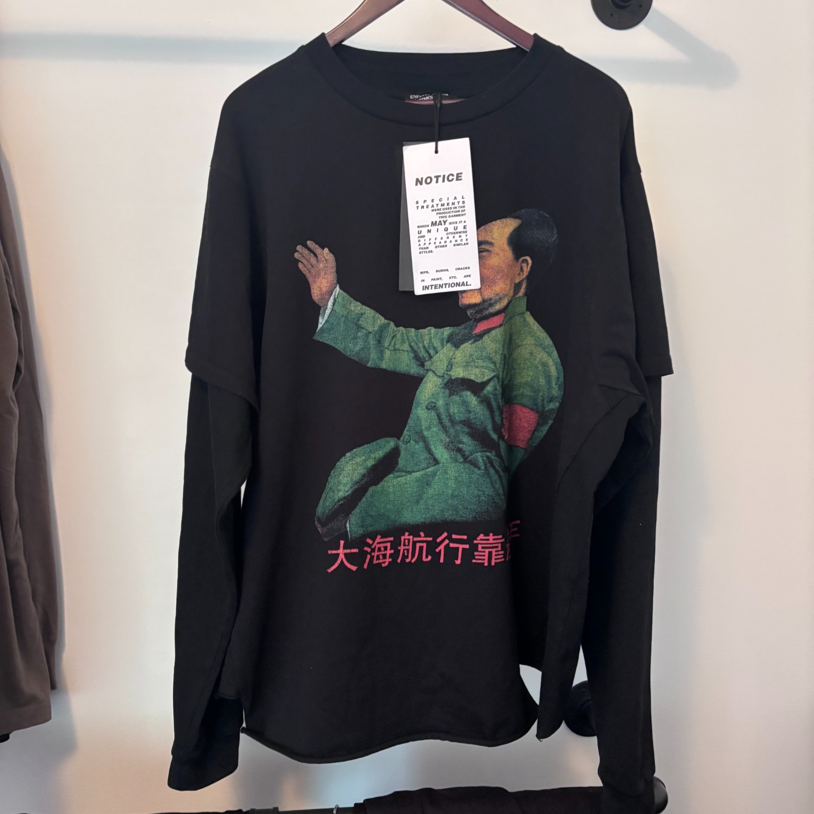Enfants Riches Déprimés SS23 Mao Zedong Assemblage Longsleeve gallery