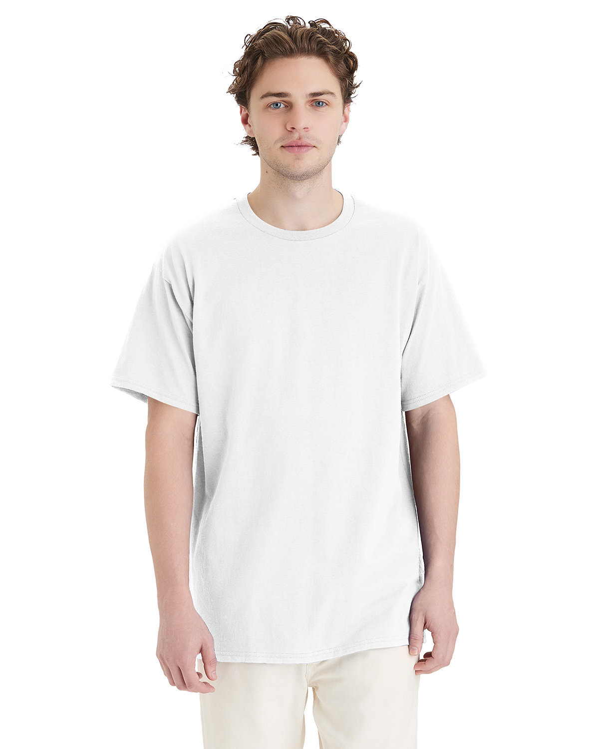 3 Pack Of Hanes Men's Tall Essential-T Stylish T Shirt Plain T-Shirt - 5280T gallery