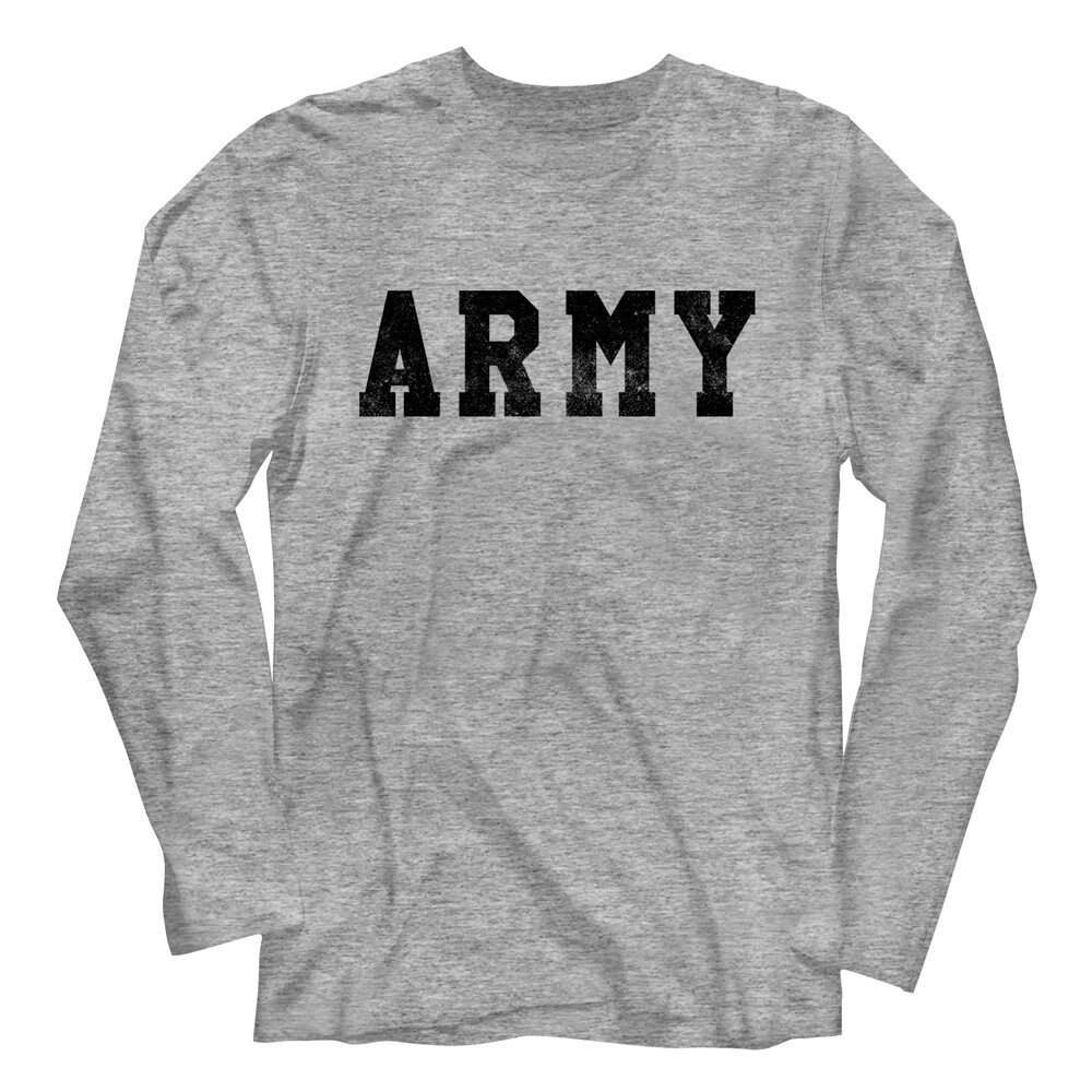 United States Armed Forces U.S. Army In Big Letters Men's Long Sleeve T Shirt gallery