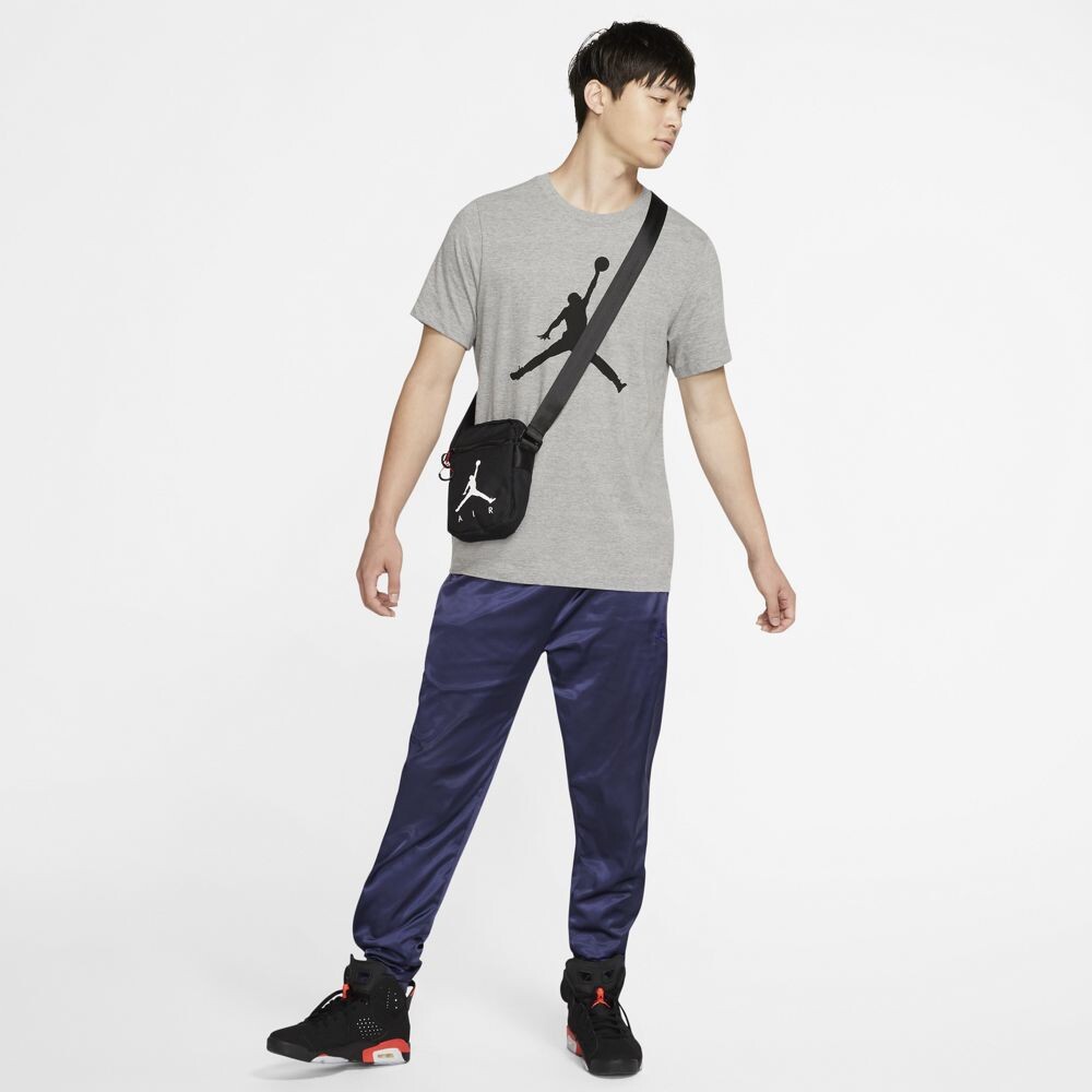 NWT JORDAN JUMPMAN ICON T SHIRT CJ0921-091 MENS LARGE HEATHER GREY NIKE AIR MAX gallery