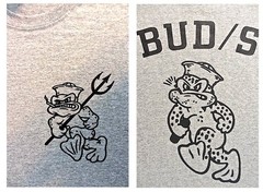 SWCC NAVY SEALS UDT “BUD/S” SPEC OPS Trident FROG T-SHIRT Large