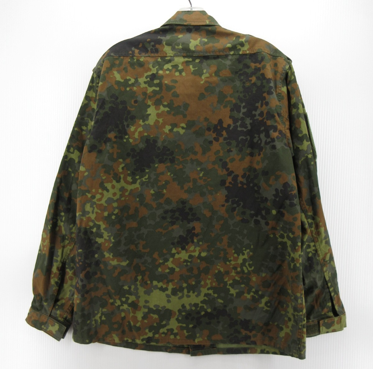 German Bundeswehr Shirt Large Green Flecktarn GR7 Field Camo Military Surplus gallery
