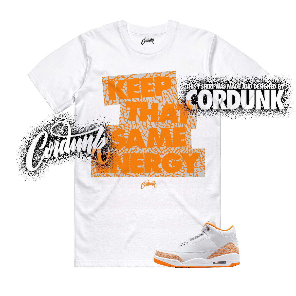 3 Orange Citrus White Cement Grey Multi Color 11 T Shirt Match K2 ALT gallery