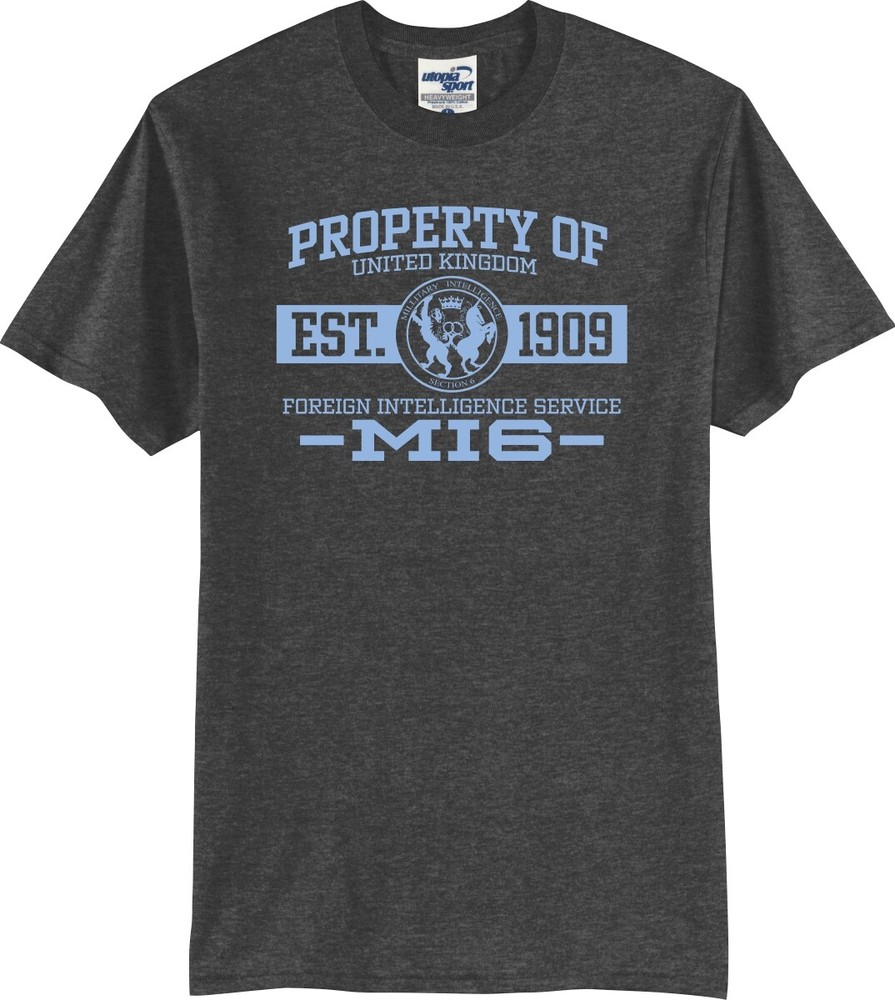 Property of MI6 Foreign Intelligence Service Unisex T-Shirt (S-5X)