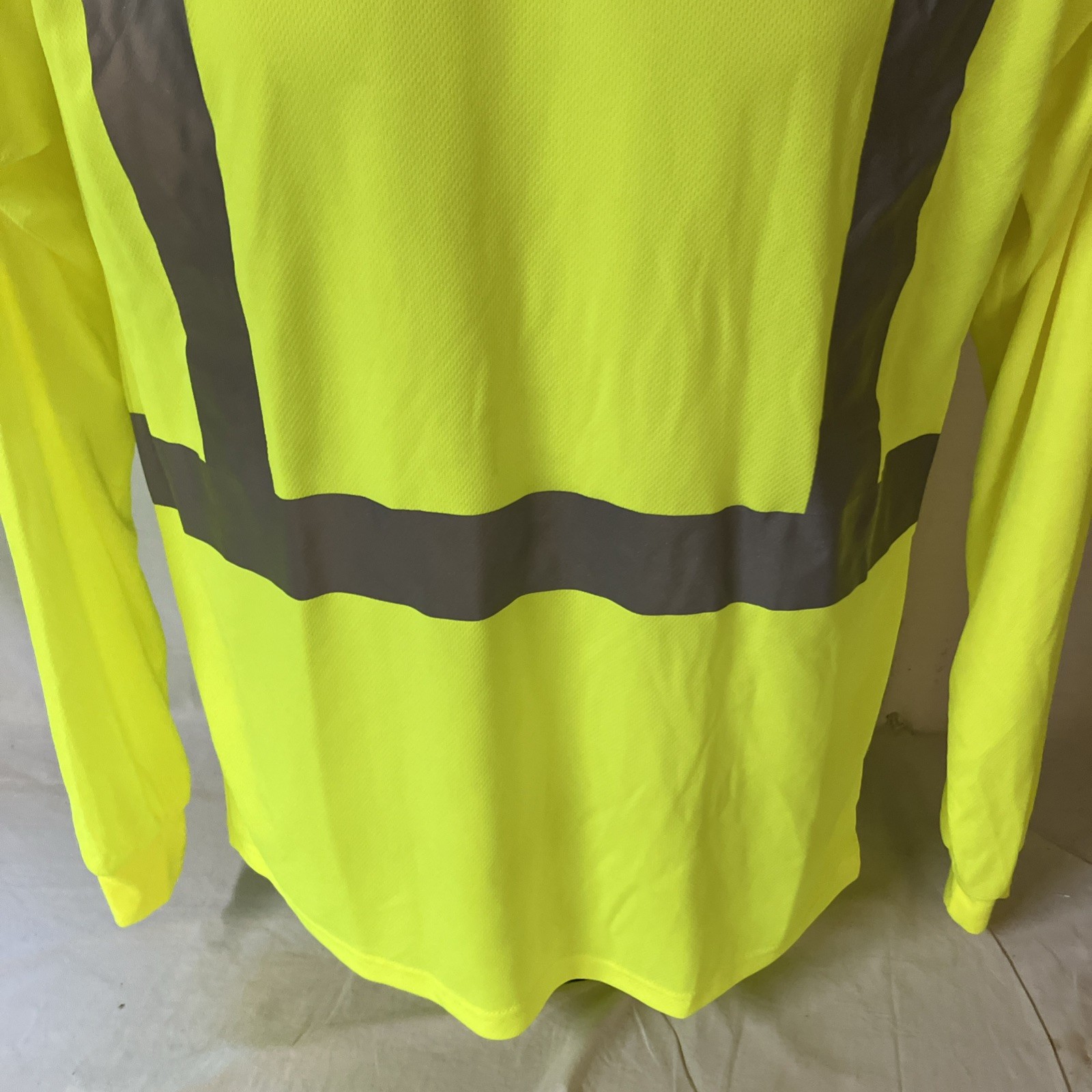 LOT of 6 Occunomix Hi-Vis Long Sleeve Work T-Shirts ANSI Class 2 Medium FS! gallery