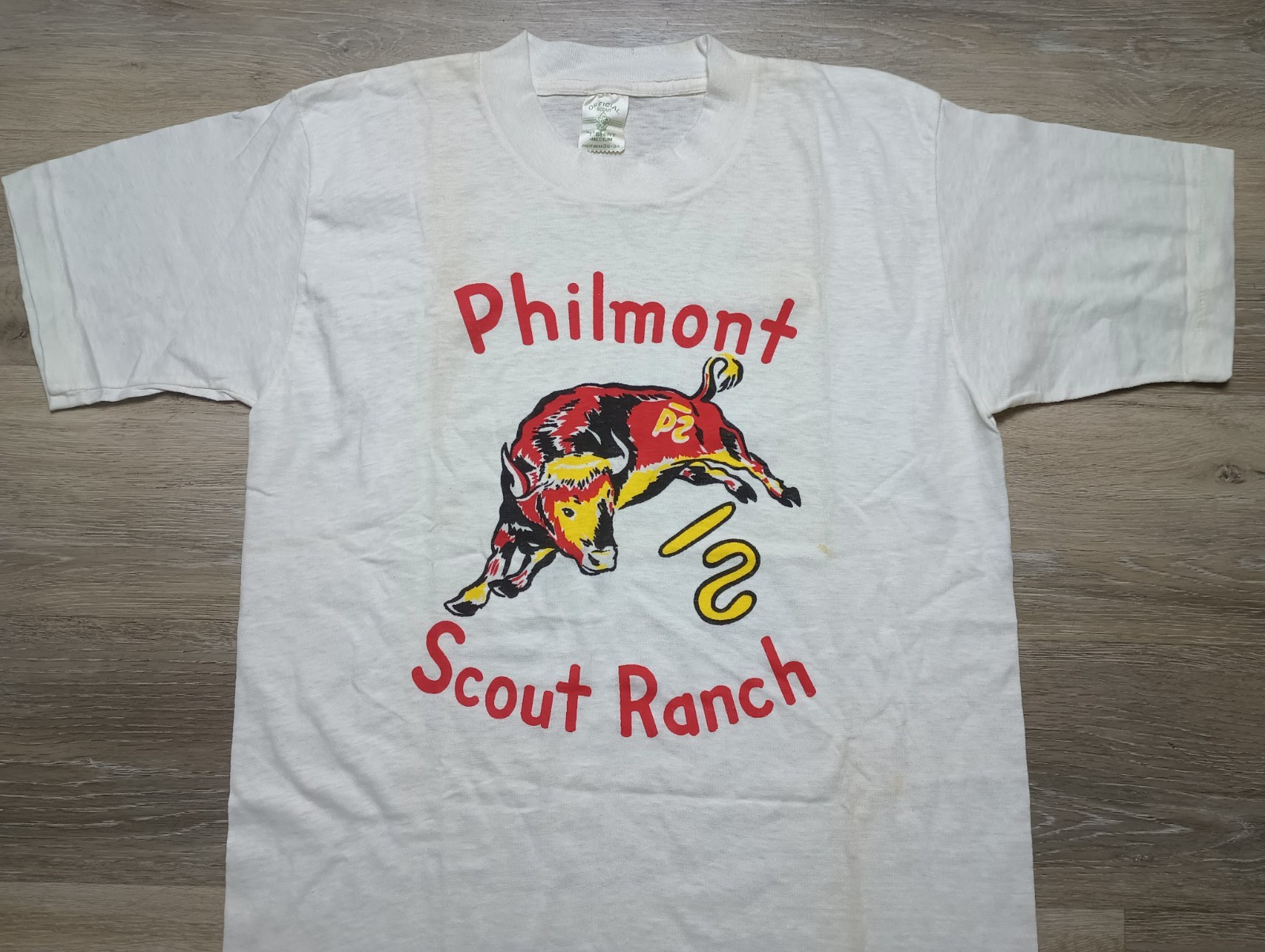 Philmont Scout Ranch vtg T Shirt 1960s BSA Boy Scouts camp tee NOS New sz Medium gallery