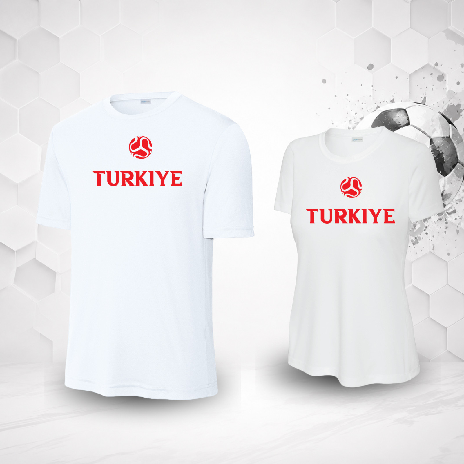 Turkiye cup polyester t-shirt world jersey - SHIPS FAST FROM FLORIDA gallery