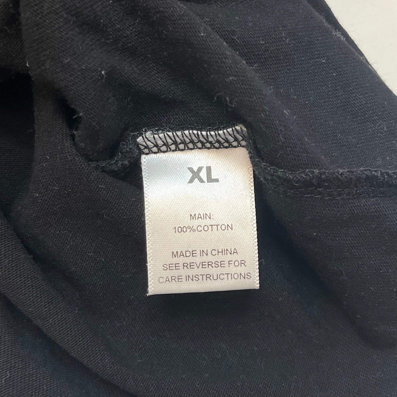 UNKNWN Mens Logo Hoop Shirt XL Black Used gallery