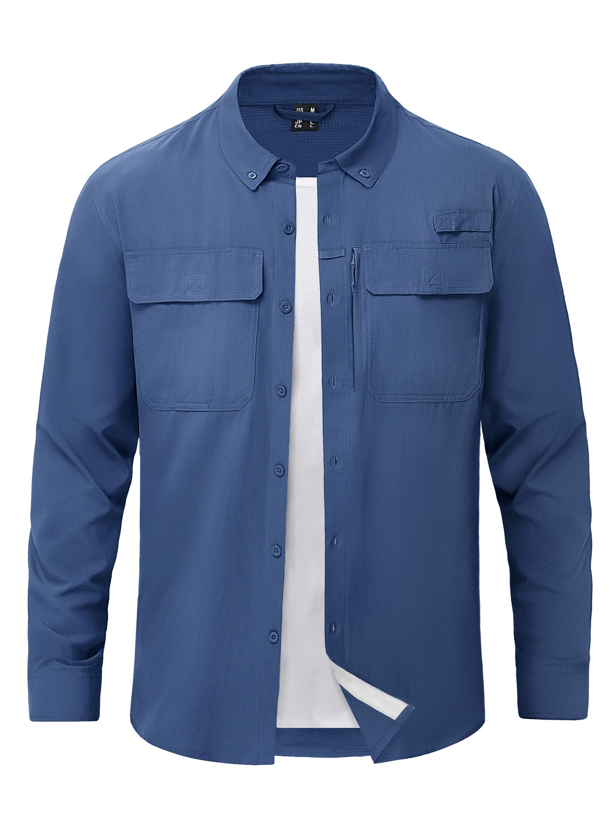 I Men's Button Down Shirt, Long Sleeve, Quick Dry gallery