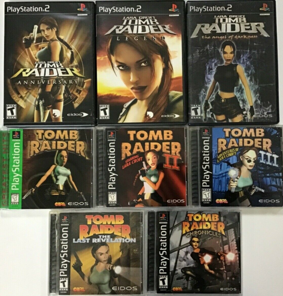 Tomb Raider (Sony PlayStation 2) PS2 TESTED