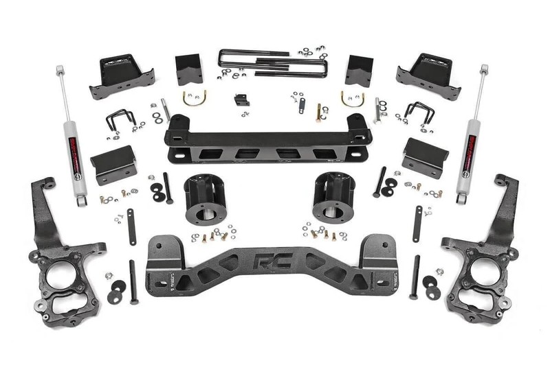 Rough Country 6″ Lift Kit with N3 Shocks – 55330 – fits 2015-2020 Ford F150 2WD