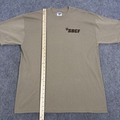 Jerzees Vintage Short Sleeve 2004 San Bernardino Fair T-Shirt Men’s Sz XL Beige
