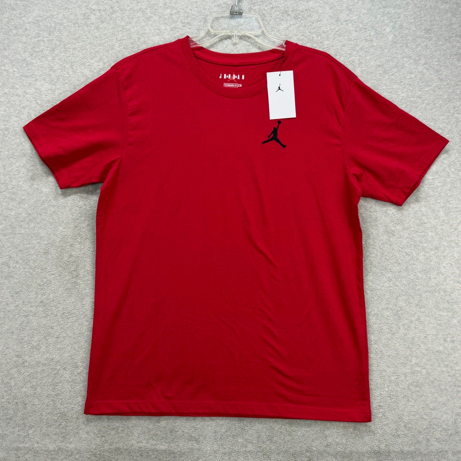 Air Jordan T Shirt Mens XL Red Short Sleeve Basic Tee Jumpman DC7485-687 NEW