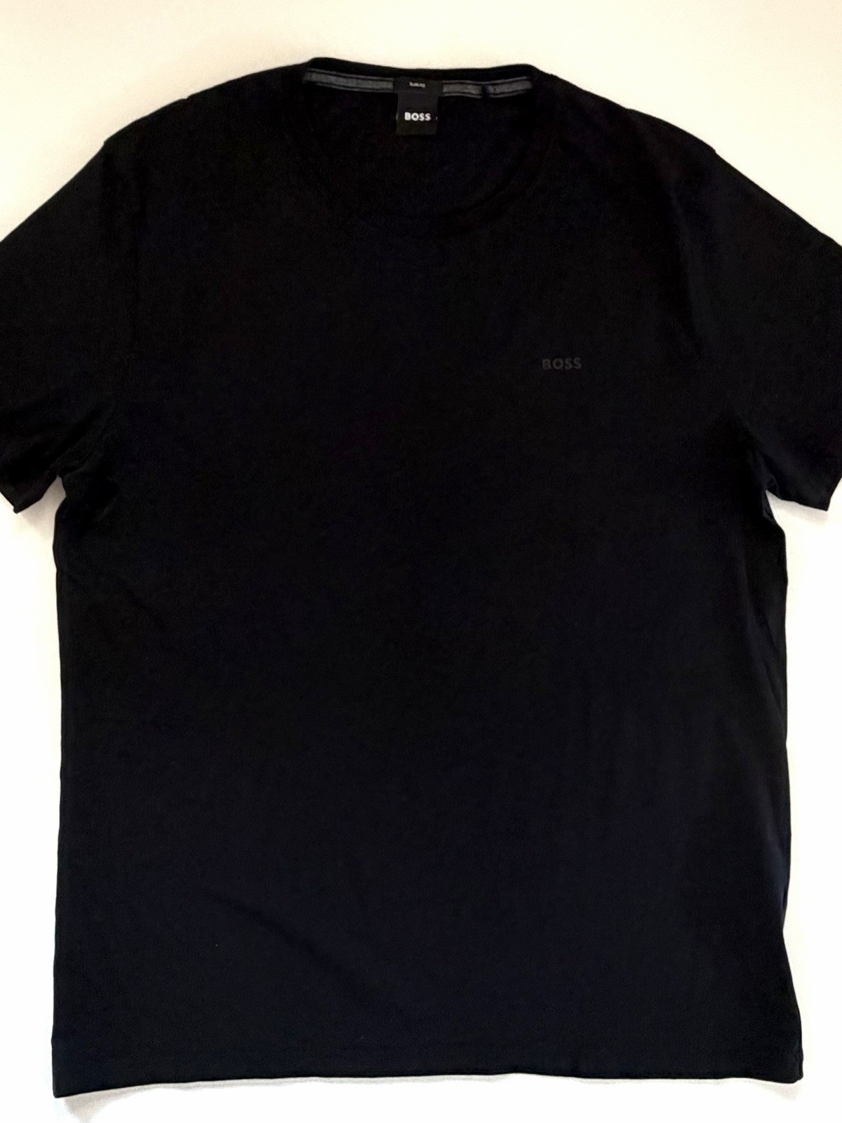 Hugo Boss Shirt Black Slim Fit Muscle Tee Luxury T-shirt Casual Men’s XXL gallery