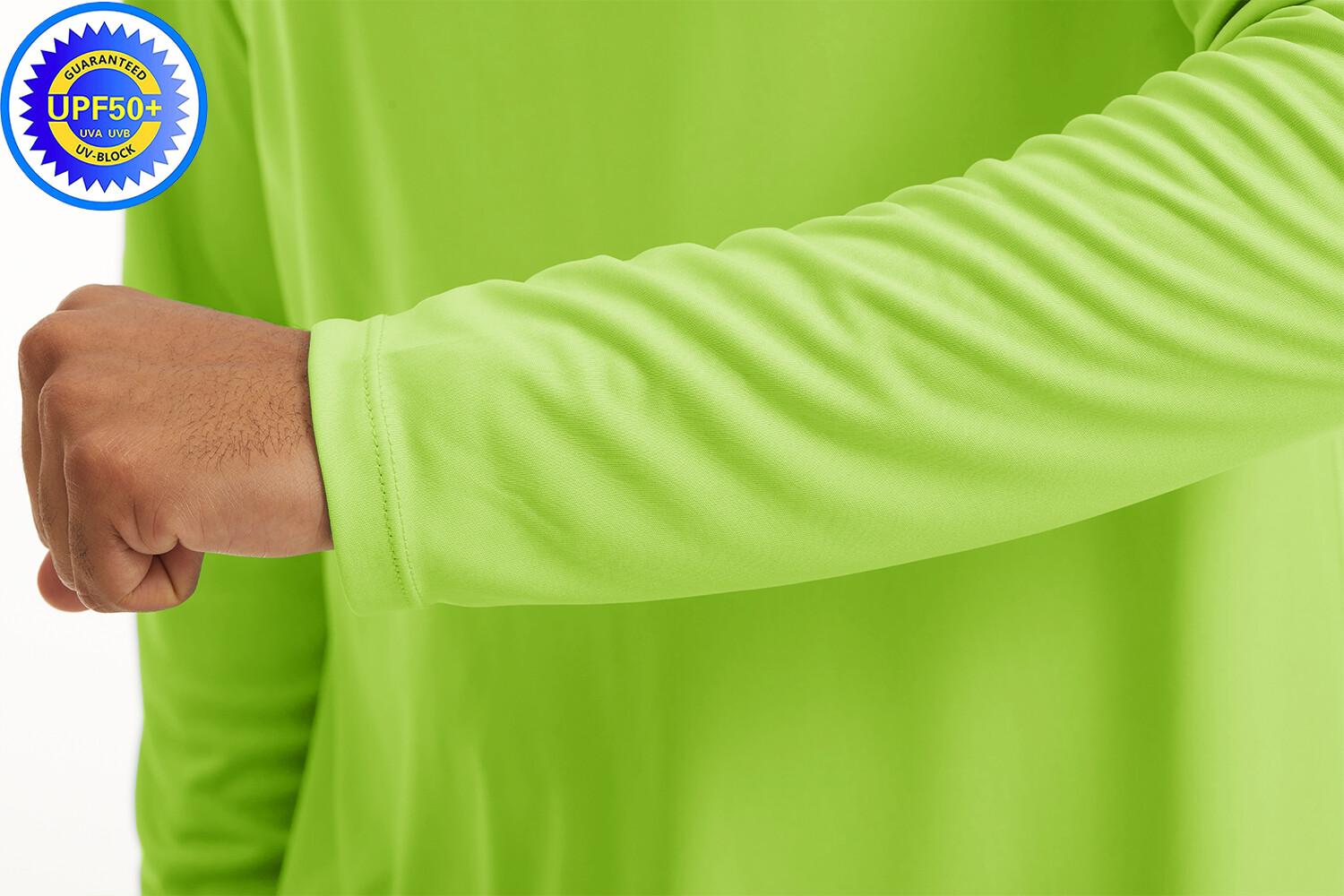 Men's UPF50+ T-Shirt Long Sleeve Outdoor Sun Protection Fishing Performance Tops gallery