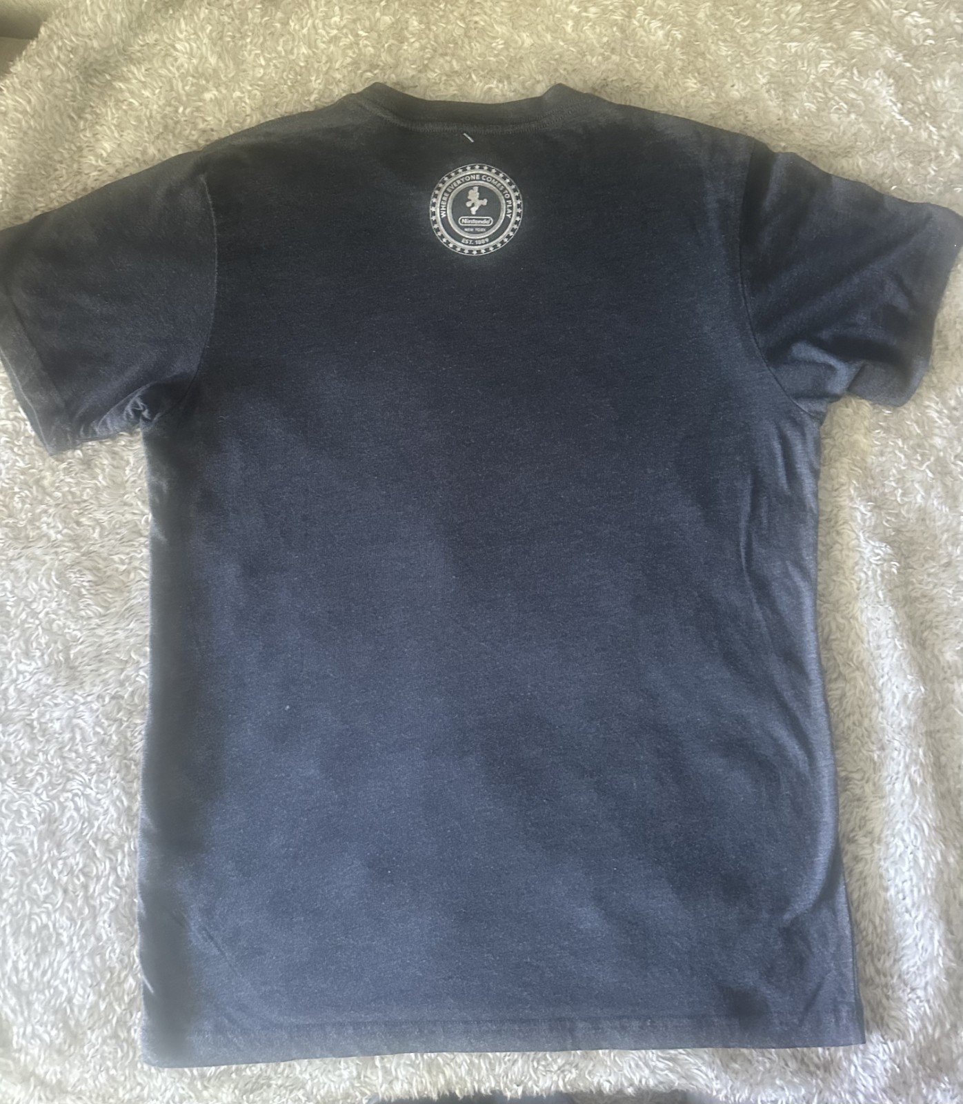 Nintendo New York Logo Graphic T-Shirt Men’s Large Black Official Nintendo Seal gallery