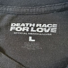 Juice WRLD Half Evil Death Race For Love Tour T-Shirt L Distressed Rap Merch Tee