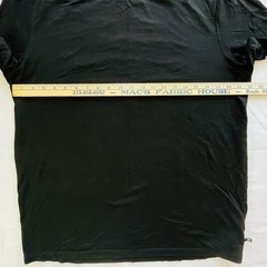 AG Adriano Goldschmied Bryce Crew Tee Mens XL Black Short Sleeve Relaxed Fit