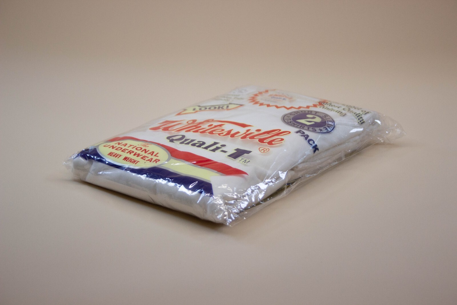 Whitesville 7oz Tubular Knit Tee / 2-Pack / White / L / "The Bear" Tee / Japan gallery