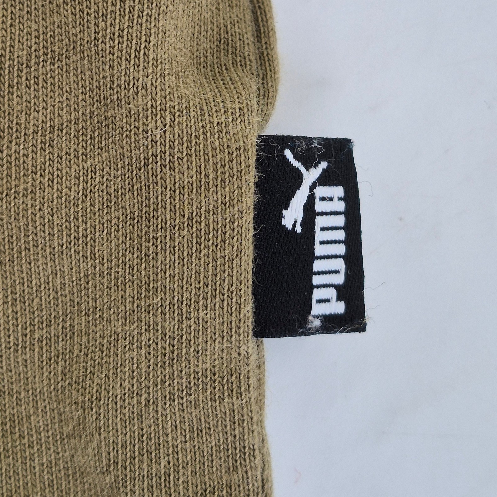 PUMA Graphic T-Shirt Medium Green Men's 100% Cotton Casual Style gallery