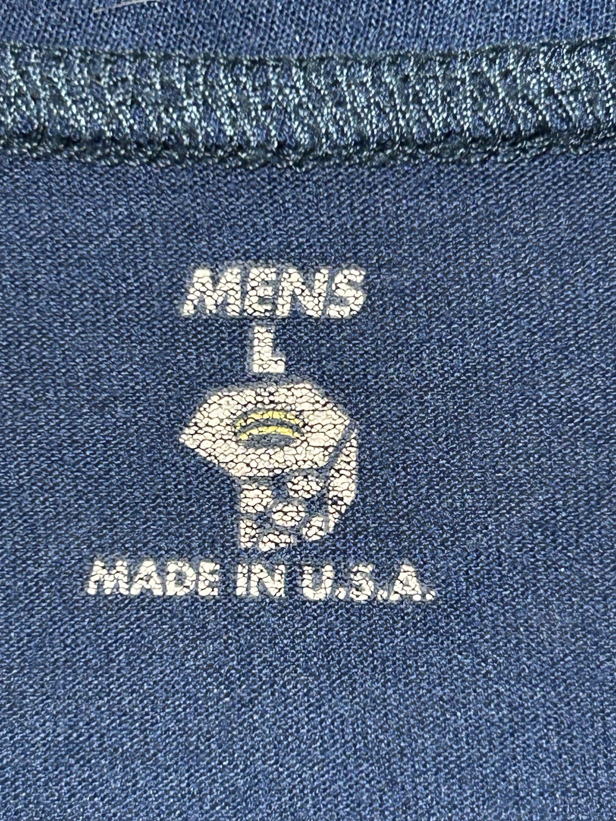 Mountain Hardware Shirt MHW Mens Blue Sz Large Base Later Gorpcore Trekking USA gallery