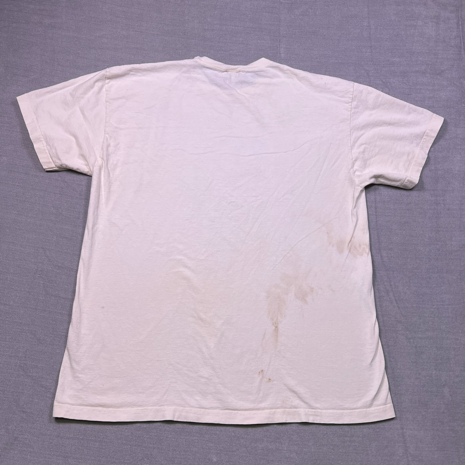 VTG Gear For Sports Unisex Ivory Navy Pier Casual Wear Crew Neck T-Shirt Size XL gallery