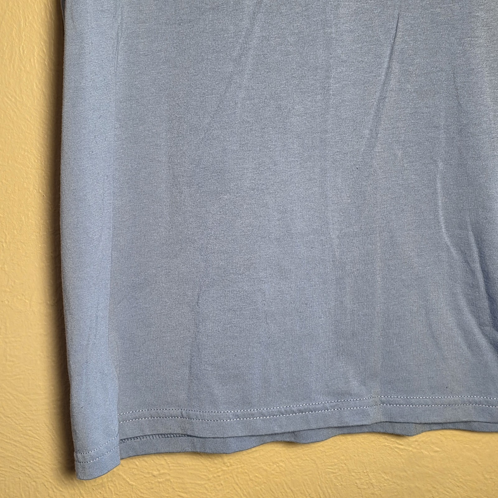 Fjallraven Lush Logo Graphic Tee Men's M Blue Short Sleeve Outdoor Hiking Shirt gallery