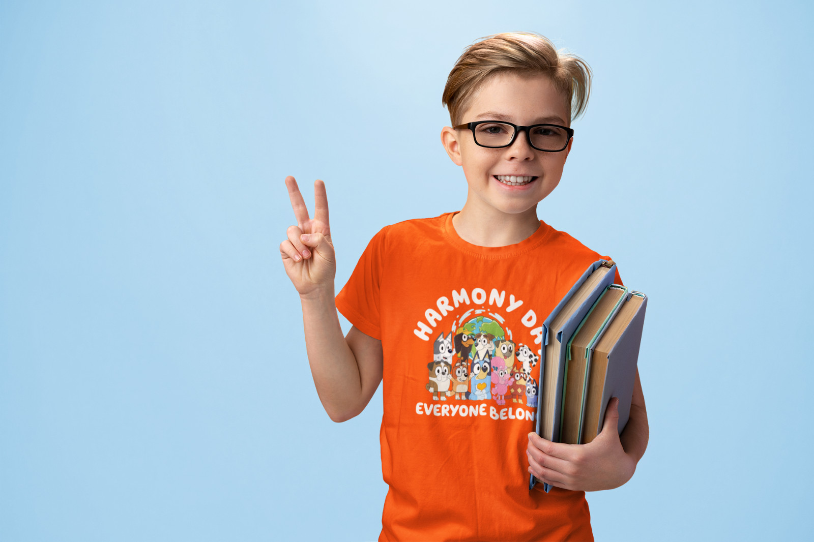 Harmony Day T Shirt 2025 - Everyone Belongs - Orange Shirt Kids/Adults sizes gallery