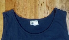 vintage Scuba Diver Down tank top Australian Great Reef muscle shirt turtle