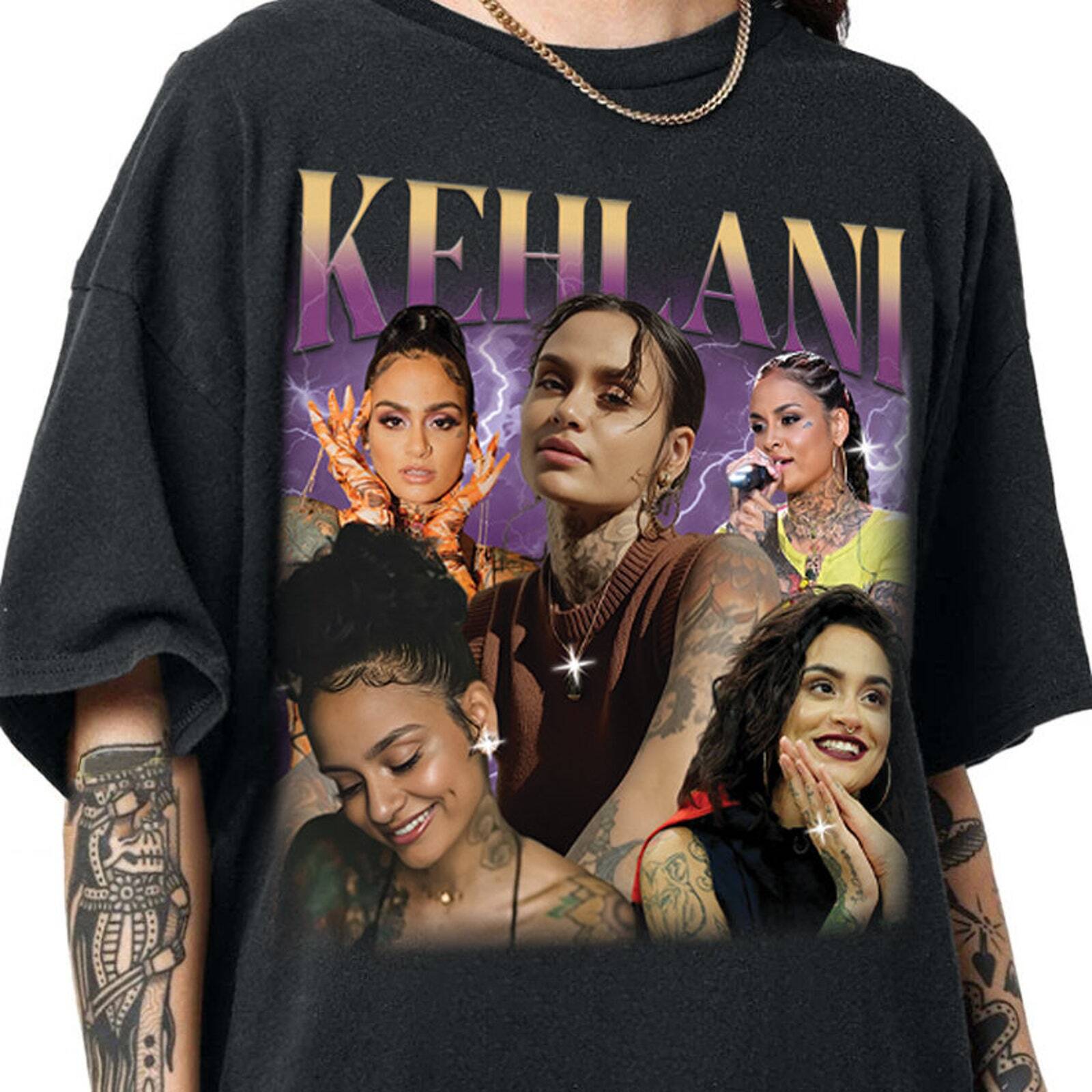 KEHLANI Shirt, Kehlani Retro Shirt, Kehlani Hip Hop Shirt, Kehlani Bootleg Rap S gallery