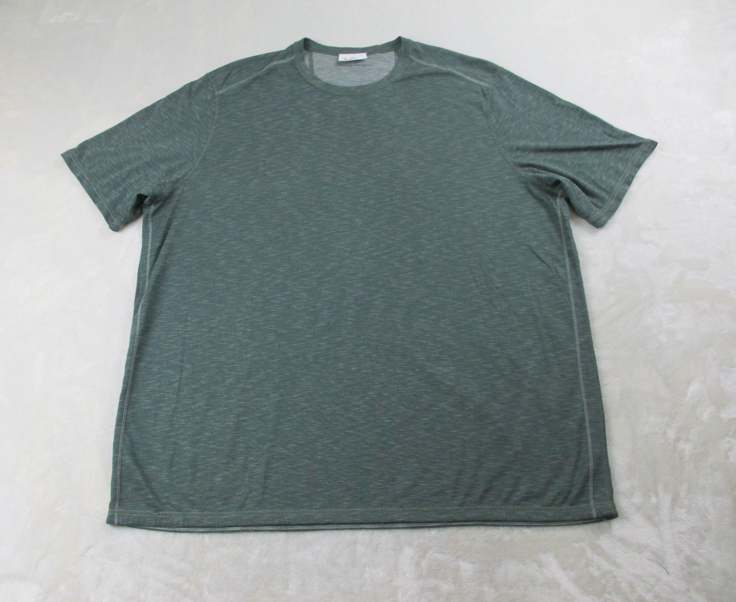 Tommy Bahama Shirt Mens Extra Large Green Reversible Crew Neck Marlin Casual* gallery