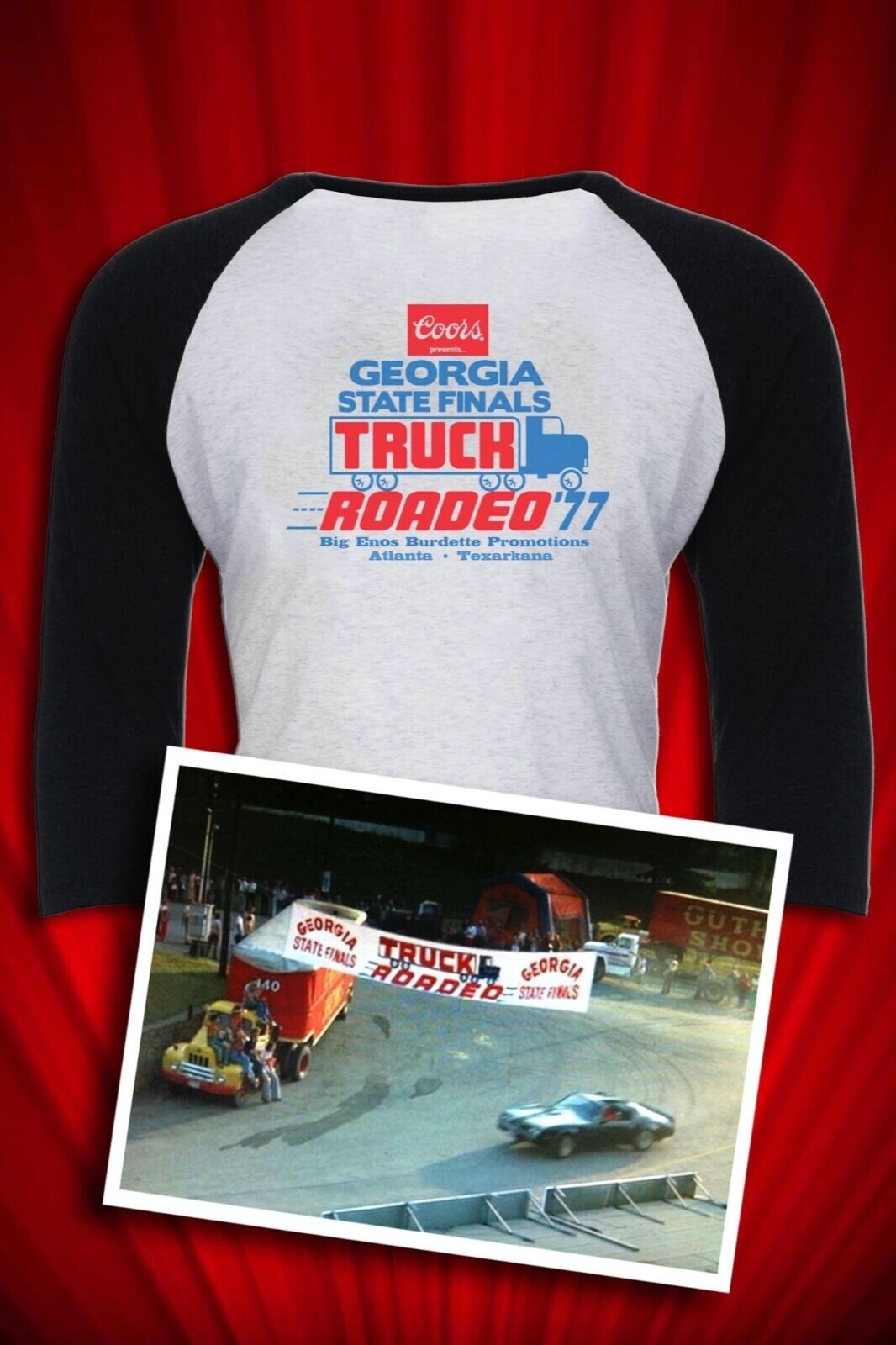 Truck Roadeo Vintage 1977 Trucker Tee T-SHIRT FREE SHIP USA Smokey & the Bandit gallery