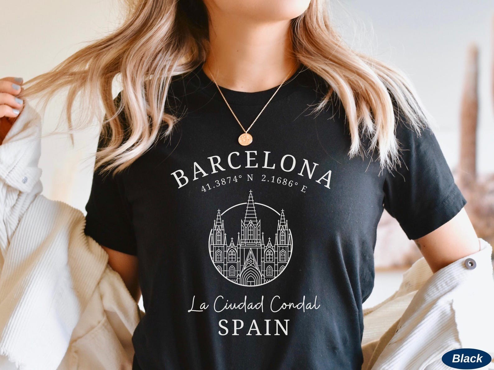 Barcelona Shirt Travel Gift for Spain Lover Trip Souvenir Tee gallery